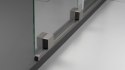 Ścianka prysznicowa walk-in 140 cm - przesuwna