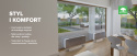 Klimakonwektor MYCOND SILVER GLASS LOW MC-SGL-800T2