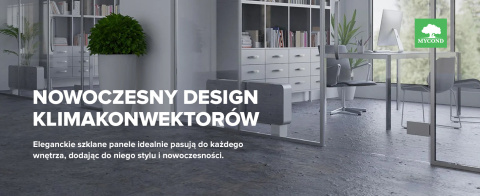 Klimakonwektor MYCOND SILVER GLASS WALL MC-SGW-600T2 Klimakonwektor MYCOND SILVER GLASS WALL MC-SGW-600T2