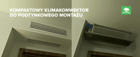 Klimakonwektor o niskim ciśnieniu MYCOND SLIM DC MCFC-051-DT2 Klimakonwektor o niskim ciśnieniu MYCOND SLIM DC MCFC-051-DT2