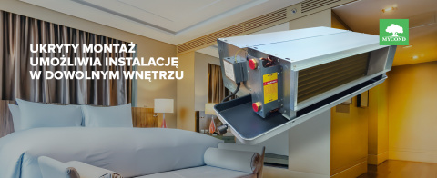 Klimakonwektor o niskim ciśnieniu MYCOND SLIM DC MCFC-068-DT2 Klimakonwektor o niskim ciśnieniu MYCOND SLIM DC MCFC-068-DT2