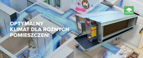 Klimakonwektor o niskim ciśnieniu MYCOND SLIM DC MCFC-238-DT2 Klimakonwektor o niskim ciśnieniu MYCOND SLIM DC MCFC-238-DT2