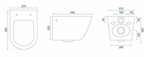 WC - OLIVIER RIMLESS WC - OLIVIER RIMLESS