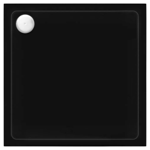 BRODZIK SAVOY BLACK 90x90x6cm + SYFON BRODZIK SAVOY BLACK 90x90x6cm + SYFON