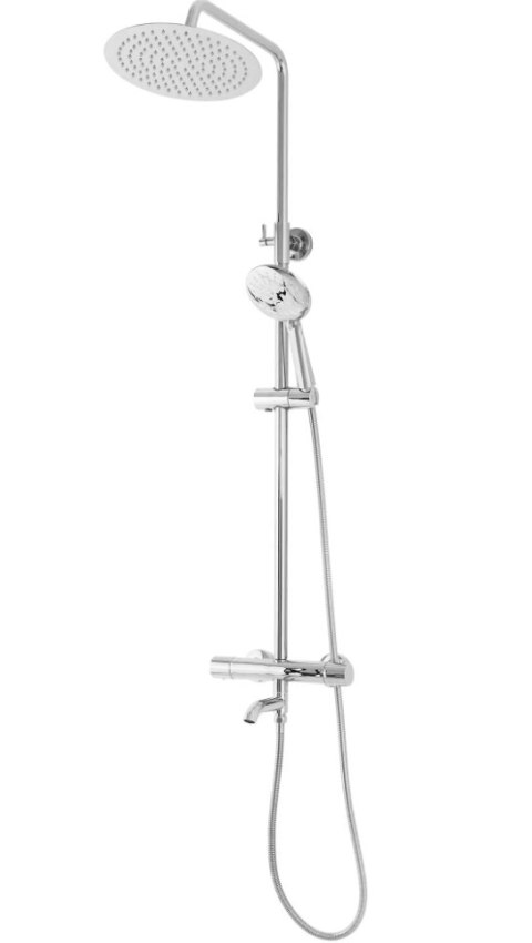 ZESTAW NATRYSKOWO-WANNOWY LUNGO CHROM TERMOSTAT ZESTAW NATRYSKOWO-WANNOWY LUNGO CHROM TERMOSTAT
