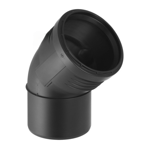 Kolano Geberit Silent-PP DN160, 45° Kolano Geberit Silent-PP DN160, 45°