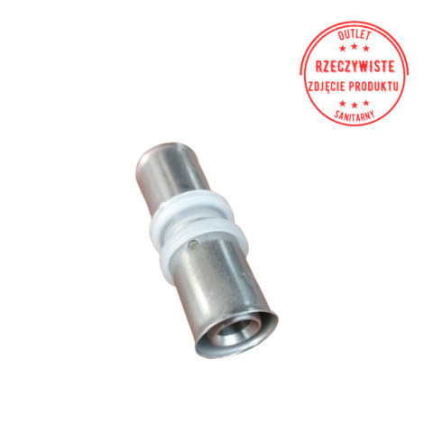Złączka zaprasowywana prosta 16x2-16x2 mm Złączka zaprasowywana prosta 16x2-16x2 mm
