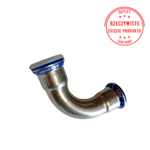 Kolano dwukielichowe Geberit Mapress Edelstahl d22 90° Kolano dwukielichowe Geberit Mapress Edelstahl d22 90°