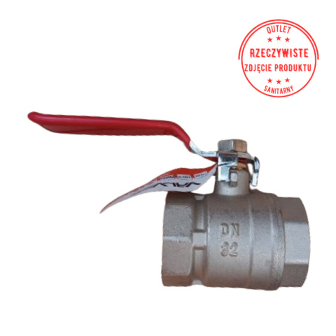 Zawór kulowy DN32 1 1/4'' PN30 z rączką Zawór kulowy DN32 1 1/4'' PN30 z rączką