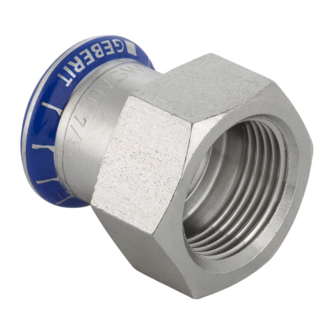 Złączka Geberit Mapress Edelstahl GW 15x1/2'' Złączka Geberit Mapress Edelstahl GW 15x1/2''