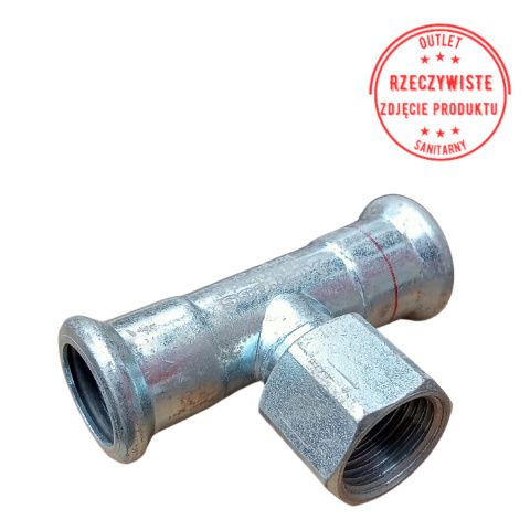 Trójnik przejściowy GW KAN-therm 18x1/2''x18 Trójnik przejściowy GW KAN-therm 18x1/2''x18